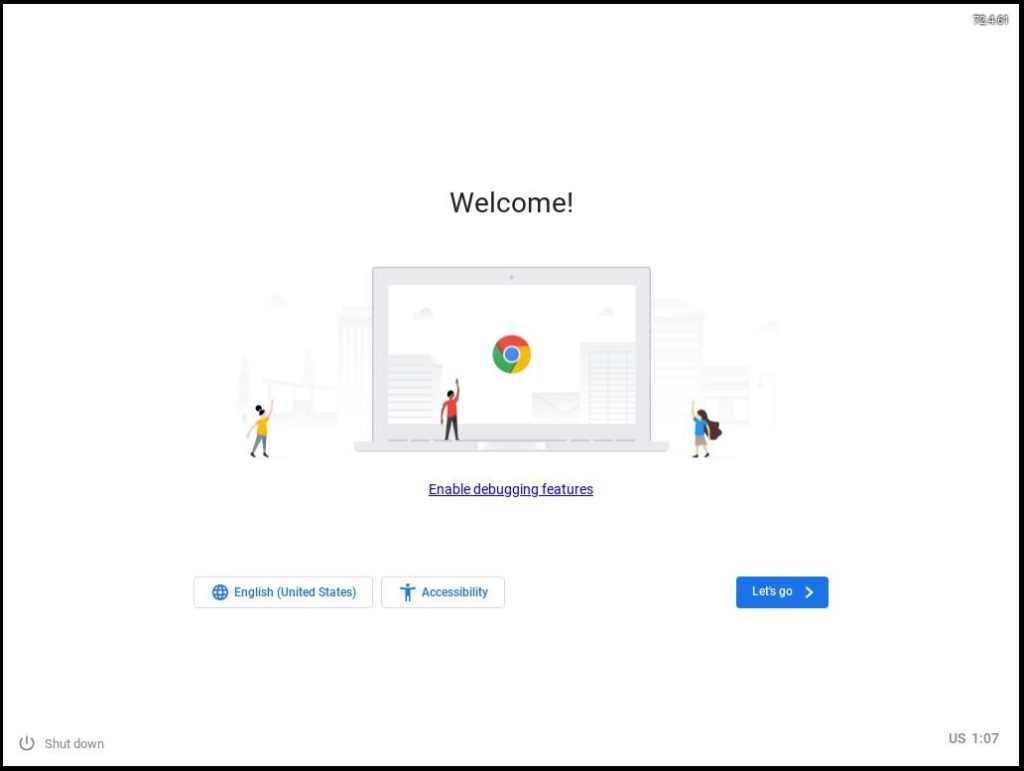 Chrome OS Download: Mit CloudReady funktionierts! Chrome OS Einrichtungsassistent